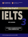 Cambridge IELTS 3. Student's Bk with Answers.