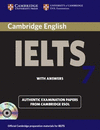 Cambridge IELTS 7 Self-study Pack.