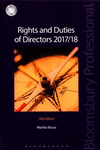 Rights and Duties of Directors 2017/18