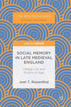 Social Memory in Late Medieval England:Village Life and Proofs of Age