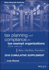 Tax Planning and Compliance for Tax-Exempt Organizations