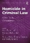 Homicide in Criminal Law:A Research Companion
