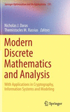 Modern Discrete Mathematics and Analysis:With Applications in Cryptography, Information Systems and Modeling