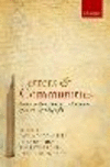 Letters and Communities:Studies in the Socio-Political Dimensions of Ancient Epistolography