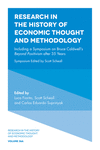 Research in the History of Economic Thought and Methodology:Including a Symposium on Bruce Caldwell's Beyond Positivism After 35 Years