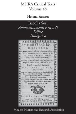 'Ammaestramenti e ricordi', by Isabella Sori(Mhra Critical Texts 48) P 264 p. 18
