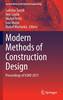 Modern Methods of Construction Design 2014th ed.(Lecture Notes in Mechanical Engineering) H 557 p. 14