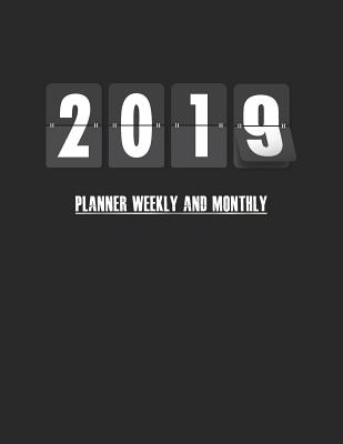 2019 Planner Weekly and Monthly: Personal Planner Printables Scattered Squirrel Work Journal Calendar Schedule Organizer P 102 p