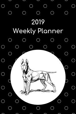 2019 Weekly Planner: Bull Terrier P 54 p.