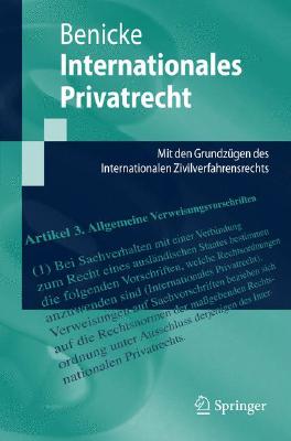 Internationales Privatrecht 2015th ed.(Springer-Lehrbuch) P 500 p. 21