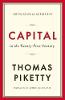 Capital in the Twenty–First Century paper 816 p., 96 graphs, 18 tables 17