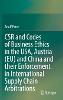 CSR and Codes of Business Ethics in the USA, Austria (EU) and China and their Enforcement in International Supply Chain Arbitrat
