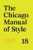 The Chicago Manual of Style 18th ed. hardcover 1200 p. 24