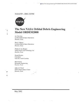 The New NASA Orbital Debris Engineering Model Ordem2000 P 100 p.