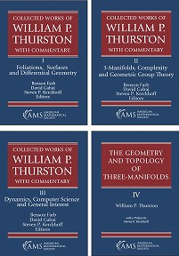 Collected Works of William P. Thurston with Commentary  (Collected Works, Vol. 27) '22