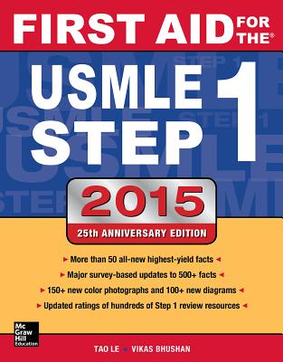 First Aid for the USMLE Step 1 2015 25th ed.(First Aid for the USMLE) '14