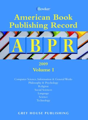 (American Book Publishing Record: ABPR Annual Cumulative Index.　2009)　hardcover　2 Vols.