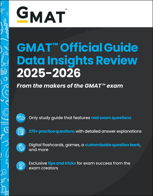 GMAT Official Guide Data Insights Review 2025-2026:Book + Online Question Bank '25