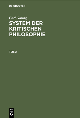  (System der kritischen Philosophie, Teil 2) '20