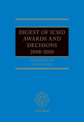 Digest of ICSID Awards and Decisions 2008-2010 H 400 p. 17