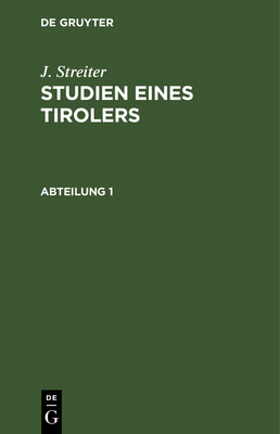  (Studien eines Tirolers, Abteilung 1) '20
