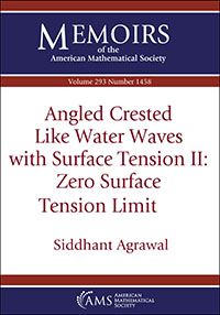 Angled Crested Like Water Waves with Surface Tension II: Zero Surface Tension Limit P 124 p. 24