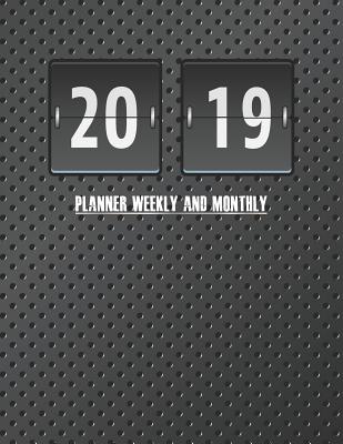 2019 Planner Weekly and Monthly: The Work Smart Jotting Journal Planner Calendar Schedule Organizer Academic Diary Year 2019 - 3