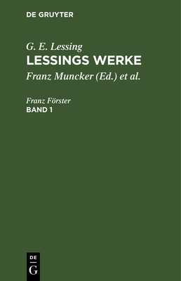  (Lessings Werke, Band 1) '20