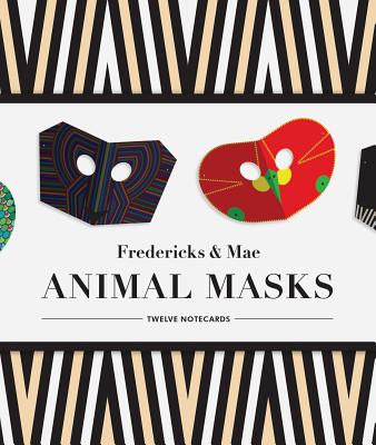 Fredericks & Mae Animal Masks: Twelve Notecards 15
