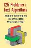 125 Problems in Text Algorithms H 320 p. 21