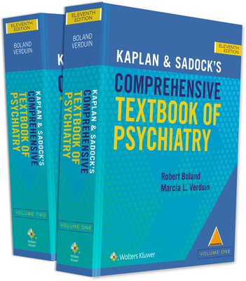 Kaplan and Sadock's Comprehensive Textbook of Psychiatry 11th ed. hardcover 2 Vols., 5500 p. 24