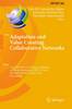 Adaptation and Value Creating Collaborative Networks 2011st ed.(IFIP Advances in Information and Communication Technology Vol.36