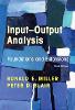 Input-Output Analysis 3rd ed. paper 850 p. 22