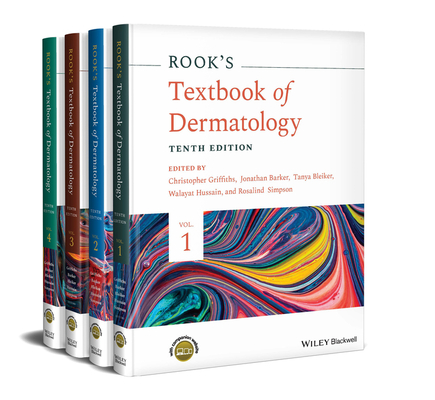Rook's Textbook of Dermatology 10th ed. hardcover 4 Vols., 4864 p. 24