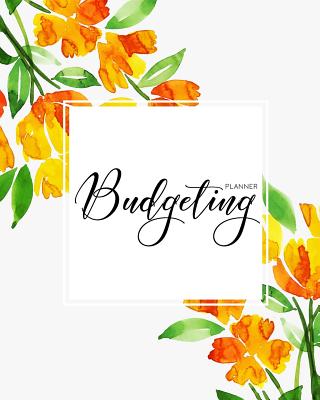 Budgeting Planner: Watercolor Energetic 12 Month Budget Planner Journal Finance Workbook, Money Organizer, Debt Tracker(Expense 