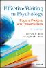 Effective Writing in Psychology:Papers, Posters, and Presentations 3e, 3rd ed. '20