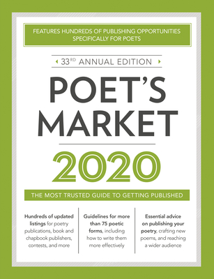 Poet's Market 2020: The Most Trusted Guide for Publishing Poetry 33rd ed.(Market 2020) P 480 p. 19