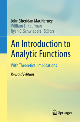 An Introduction to Analytic Functions 1st ed. 2020 P 20