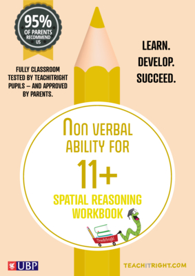 11+ Tuition Guides: Non Verbal Ability - Spatial Reasoning Workbook P