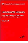 (The MAK-Collection for Occupational Health and Safety, Part 1: MAK Value Documentations (DFG)　Vol. 1)　hardcover　ix, 400 p., 15