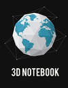 3D Notebook: Graph Paper Notebook ( Triangle Size 0.28) Ideal for 3D Projects, Geometry, Architecture, Landscaping and Three Dim