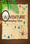 Adventure Camping Time: Camping Diary for Trip/Camping Activity Book for Families, Checklist Journal/ Camping Journal Record for