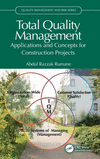 Total Quality Management: Applications and Concepts for Construction Projects(Quality Management and Risk) H 464 p. 24