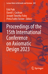 Proceedings of the 15th International Conference on Axiomatic Design 2023 1st ed. 2024(Lecture Notes in Networks and Systems Vol