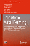 Cold Micro Metal Forming (Lecture Notes in Production Engineering)