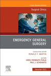 Emergency General Surgery, An Issue of Surgical Clinics (The Clinics: Surgery, Vol. 103-6) '23