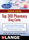McGraw Hill's 2024/2025 Top 300 Pharmacy Drug Cards 7th ed. hardcover 608 p. 23