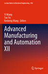 Advanced Manufacturing and Automation XII 1st ed. 2023(Lecture Notes in Electrical Engineering Vol.994) P 24