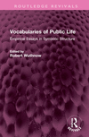 Vocabularies of Public Life(Routledge Revivals) H 280 p. 22