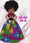 2021 Black African Woman Weekly Planner P 240 p. 20